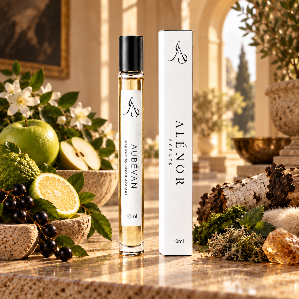 AUBÉVAN fragrance vial – 10 ml, 40% Extrait de Parfum by ALÉNOR SCENTS