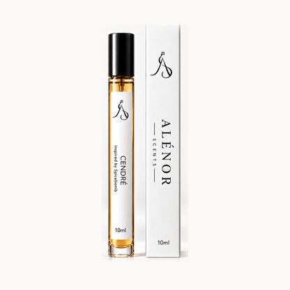 EPICÉNDRÉ by ALÉNOR SCENTS — 10 ml vial and box concept; 10 ml currently unavailable