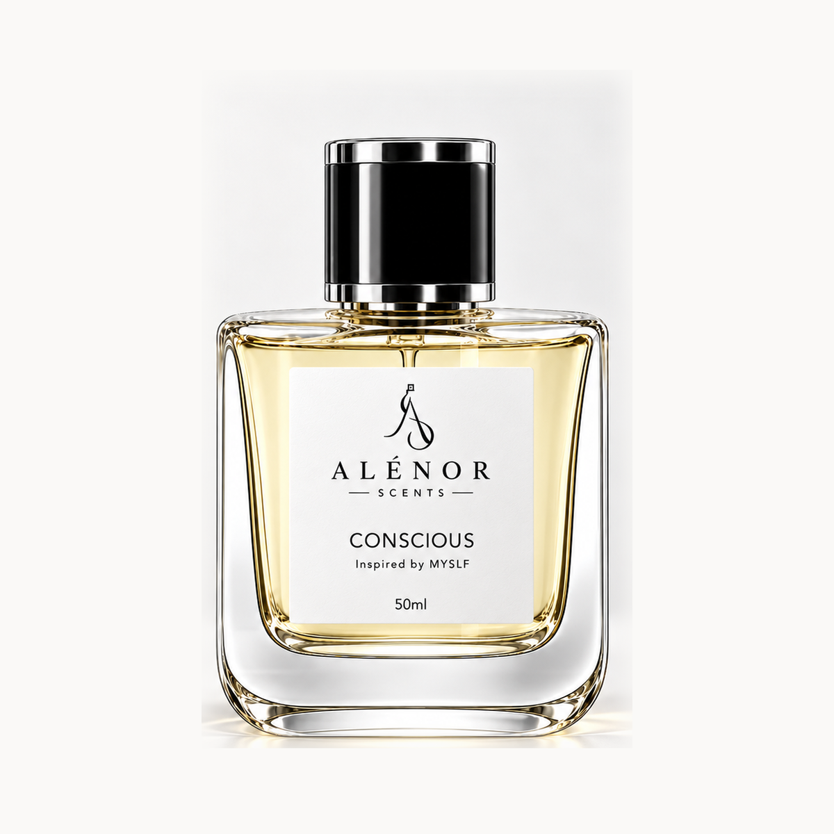CONSCIOUS by ALÉNOR SCENTS — 50 ml perfume bottle; inspired by Yves Saint Laurent MYSLF
