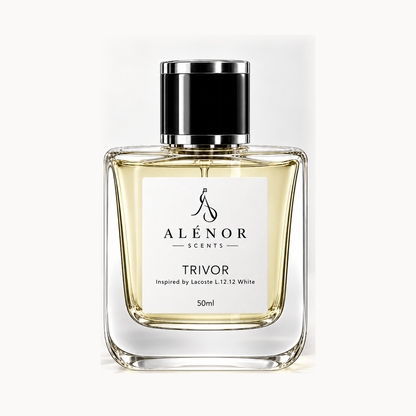 TRIVOR by ALÉNOR SCENTS — 50 ml perfume bottle; inspired by Lacoste L.12.12 White