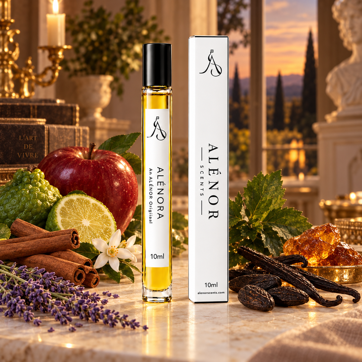 ALÉNORA fragrance vial – 10 ml, 40% Extrait de Parfum by ALÉNOR SCENTS