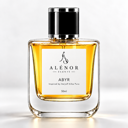 ALÉNOR SCENTS ABYR 50 ml fragrance bottle — Inspired by Xerjoff Erba Pura
