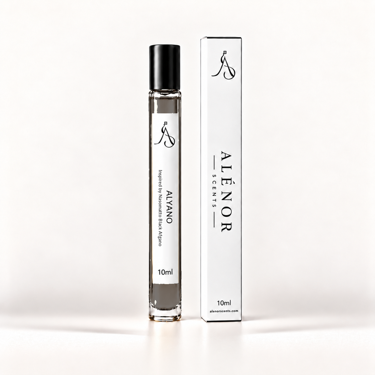 ALÉNOR SCENTS ALYANO 10 ml vial with box — Inspired by Nasomatto Black Afgano