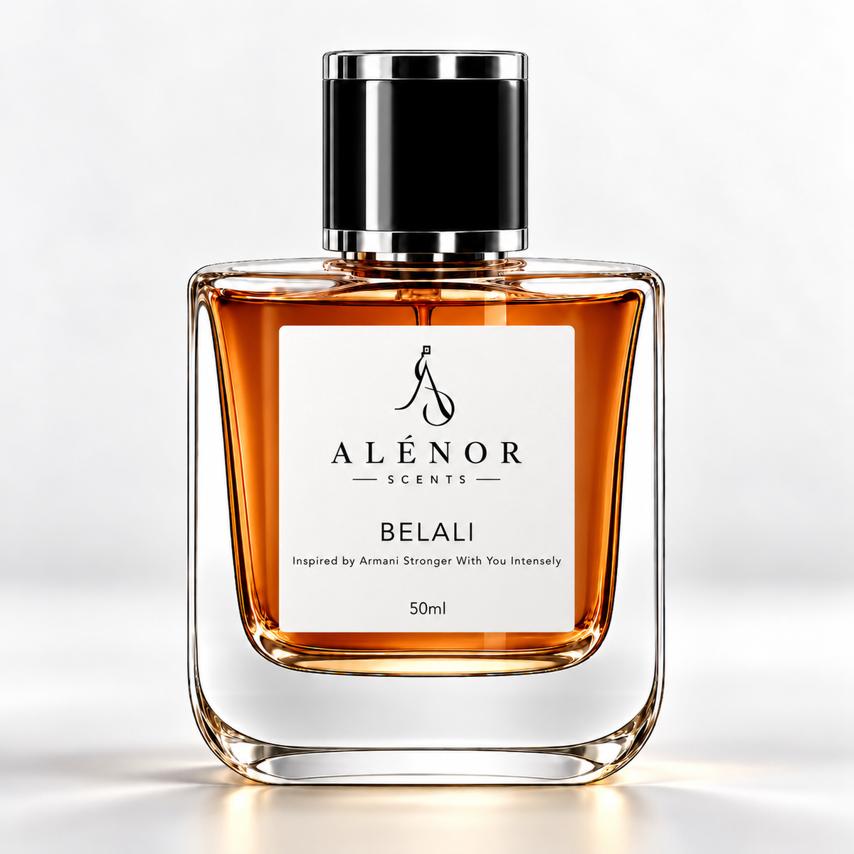 ALÉNOR SCENTS BELALI 50 ml fragrance bottle — Inspired by Armani Stronger With You Intensely