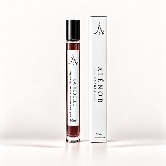 ALÉNOR SCENTS LA REBELLE 10 ml vial with box — Inspired by Yves Saint Laurent Black Opium