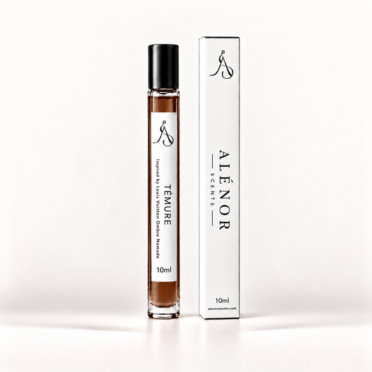 ALÉNOR SCENTS TÉMURE 10 ml vial with box — Inspired by Louis Vuitton Ombre Nomade