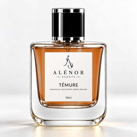 ALÉNOR SCENTS TÉMURE 50 ml bottle — Inspired by Louis Vuitton Ombre Nomade