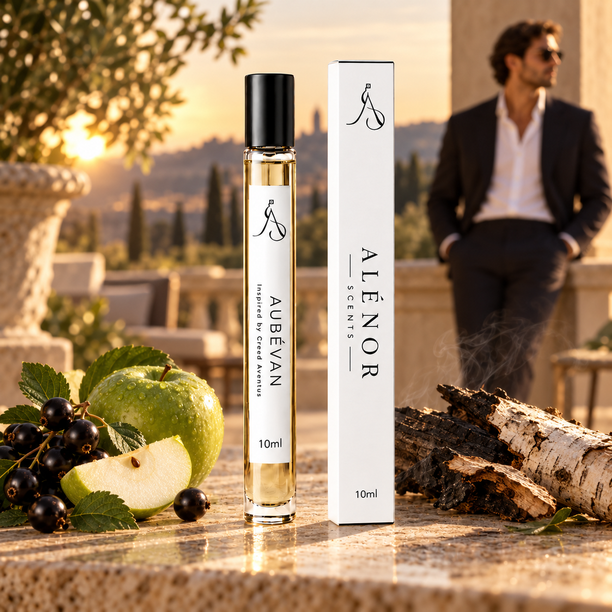 AUBÉVAN 10 ml perfume vial by ALÉNOR SCENTS – 40% Extrait de Parfum