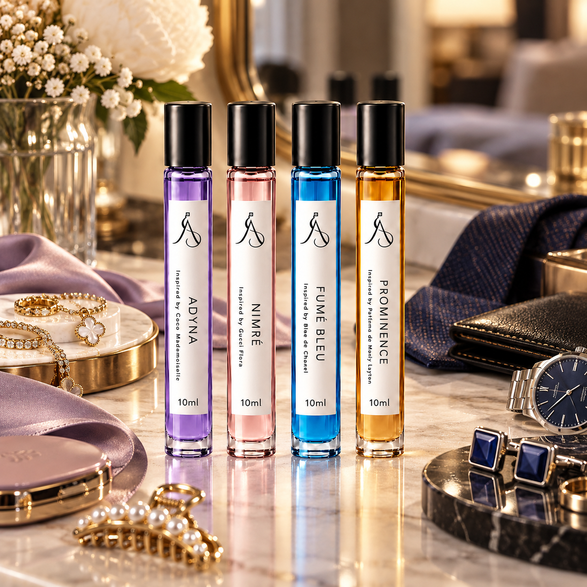 FOR US 4 × 10 ml Discovery Set by ALÉNOR SCENTS