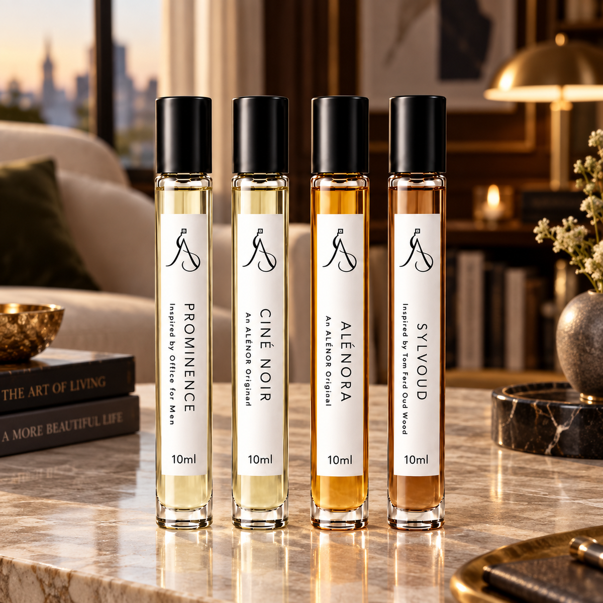 MOOD 4 × 10 ml Discovery Set by ALÉNOR SCENTS