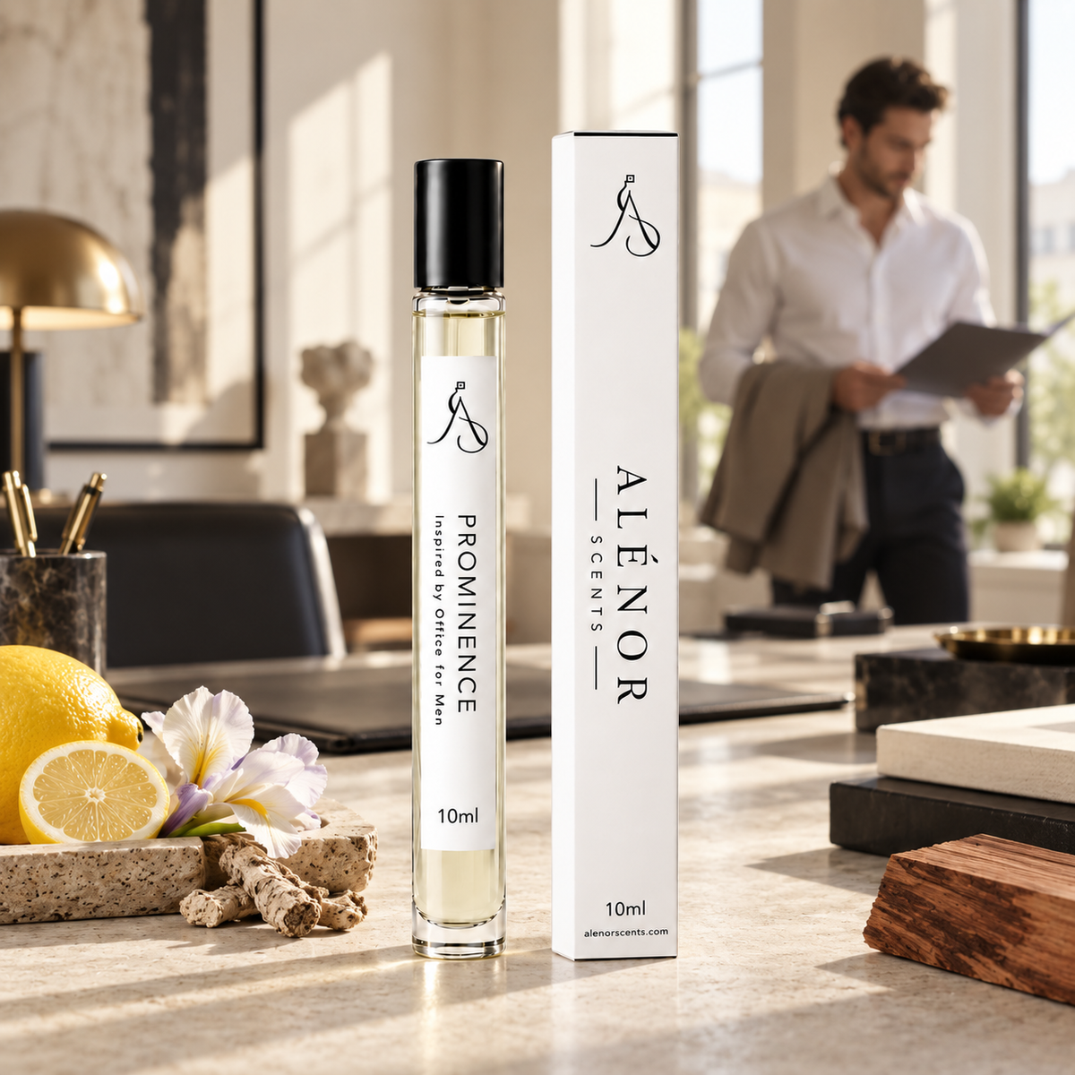 PROMINENCE 10 ml perfume vial by ALÉNOR SCENTS – 40% Extrait de Parfum
