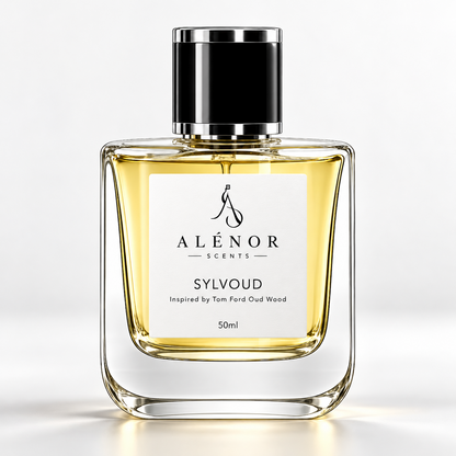 SYLVOUD 50 ml Extrait de Parfum by ALÉNOR SCENTS – inspired by Tom Ford Oud Wood