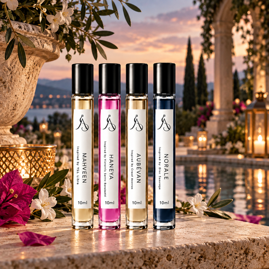 TOGETHER 4 × 10 ml Discovery Set by ALÉNOR SCENTS